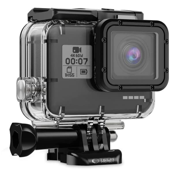 Tech-Protect GA200 Waterproof Case for GoPro Hero 5 / 6 / 7 – Transparent