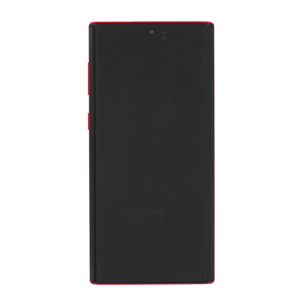 Samsung Galaxy Note 10 Skärm med LCD Display - Röd