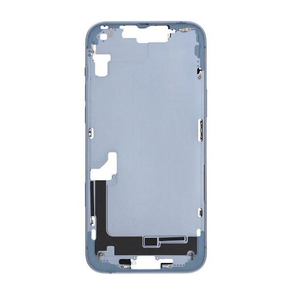 iPhone 14 Plus Back Cover Middle Frame OEM Blue With Small Parts