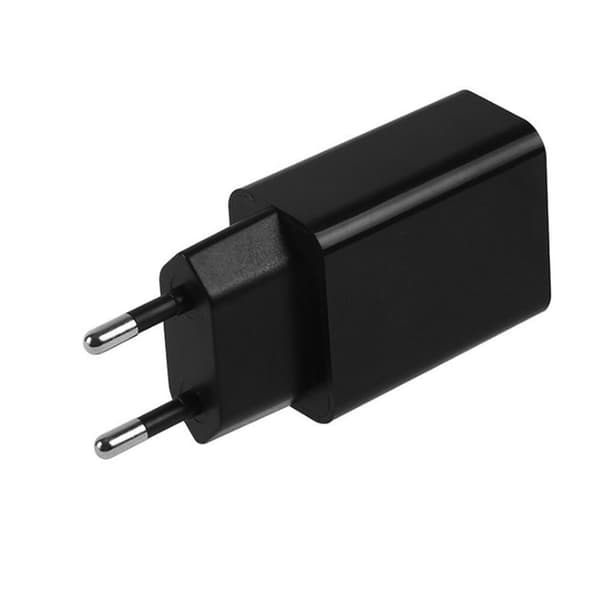 SiGN Väggladdare för iPhone, iPad, Android 1xUSB-A, 2.4A - Svart Svart