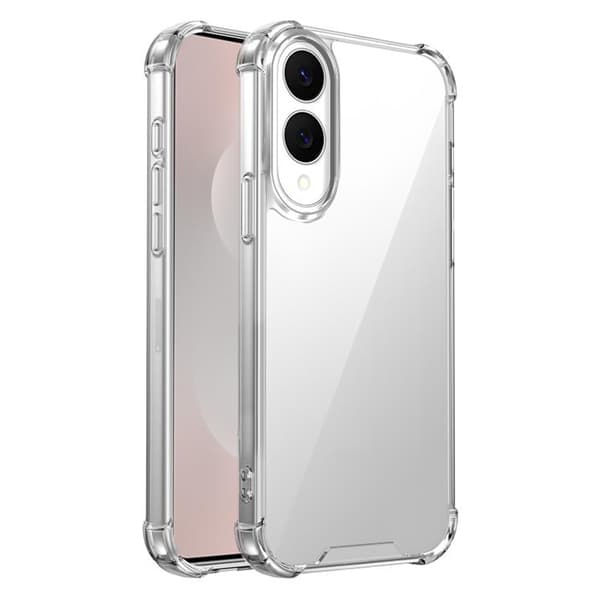 Mobile Case Shockproof for Samsung Galaxy S25 Edge - Transparent