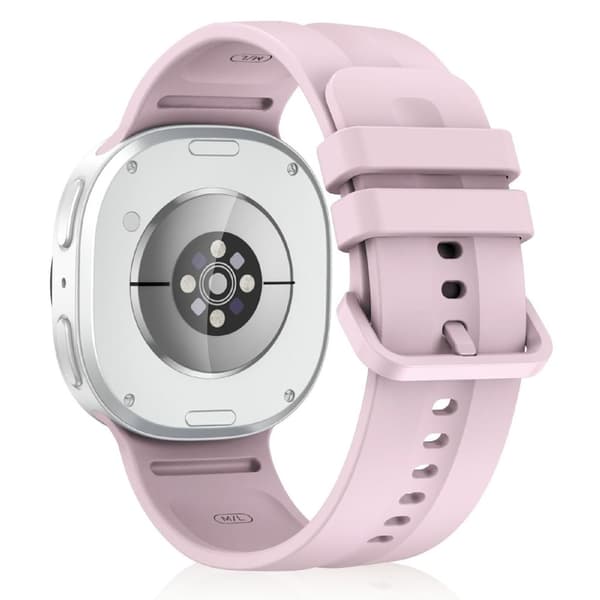 Samsung Galaxy Watch9/8/8 Classic Solid Color Silicone Watch Band L - Pink