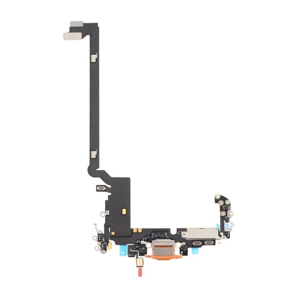 Charging Connector with Flex Cable for iPhone 17 Pro Max - Orange