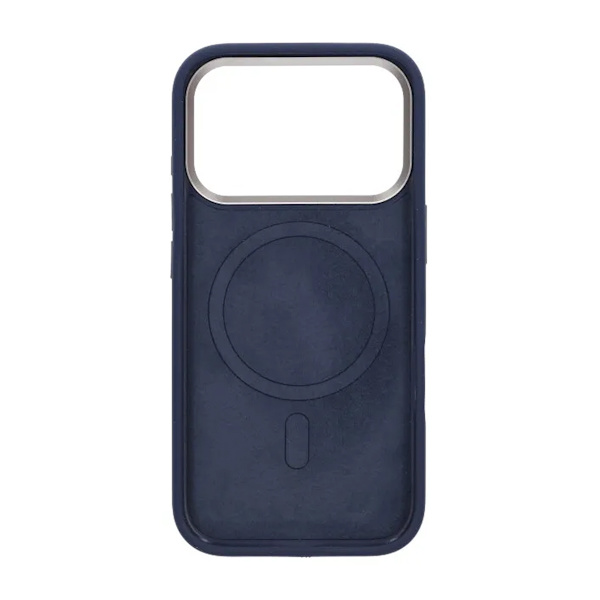 Silicone Mobile Case for iPhone 17 Pro - Blue with Camera Protection