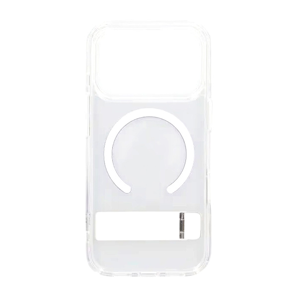 Rvelon Mobile Case with Stand for iPhone 17 Pro Max - Transparent