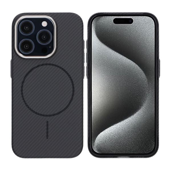 iPhone 15 Pro Carbon Case - Black