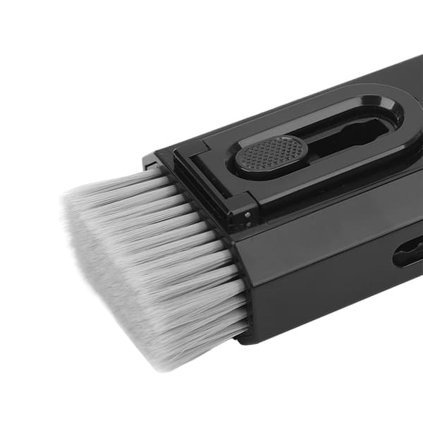 8 in 1 Multifunctional Electronics Cleaner for Mobile Headphones and Computer - Black