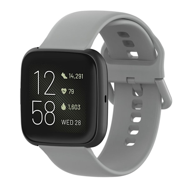 Fitbit Versa 2 / Versa / Versa Lite / Blaze Silicone watch strap - Gray