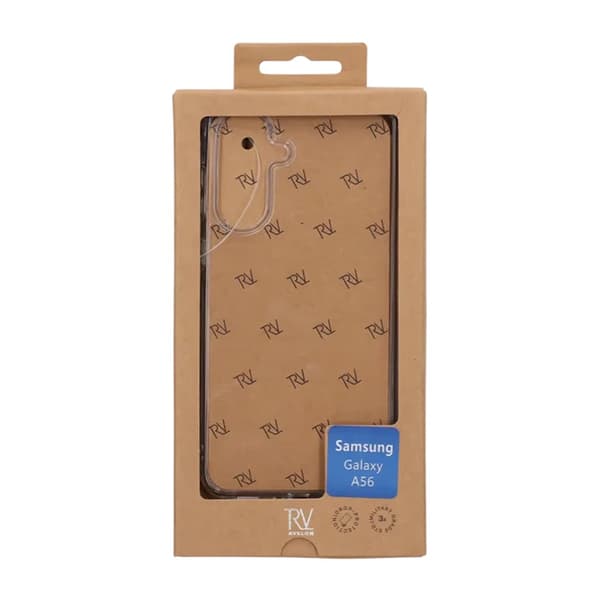 Rvelon Shockproof Case for Samsung Galaxy A36 - Transparent