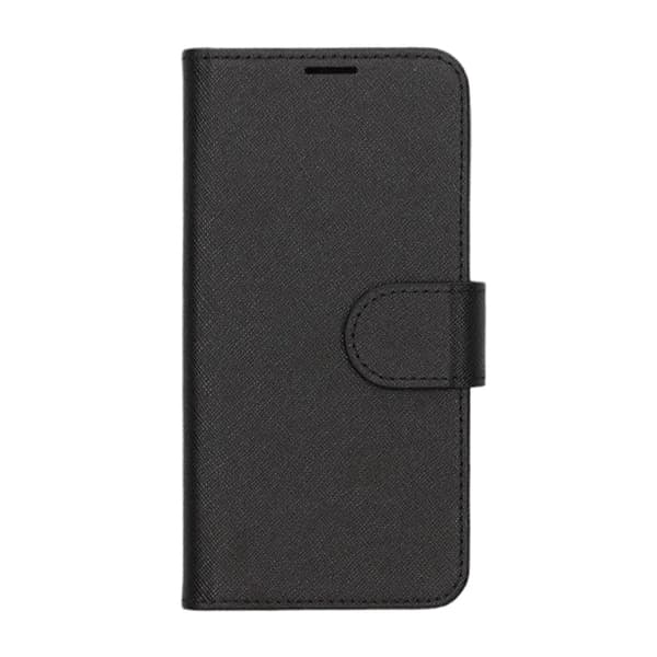 iPhone 16 Plus Wallet Case with Stand - Black