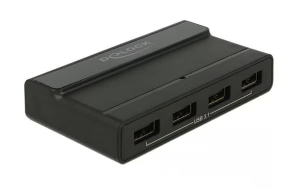 Delock External USB-A Hub with 4 Port, 10 Gbps