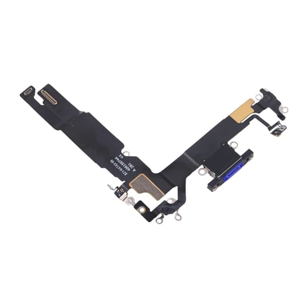 iPhone 16 Laddningskontakt Flexkabel Original - Blå