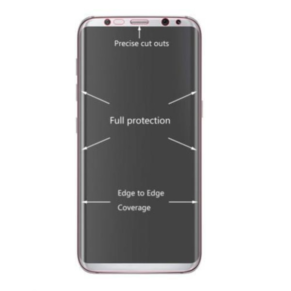HAT PRINCE heltäckande skärmskydd för Samsung Galaxy S8
