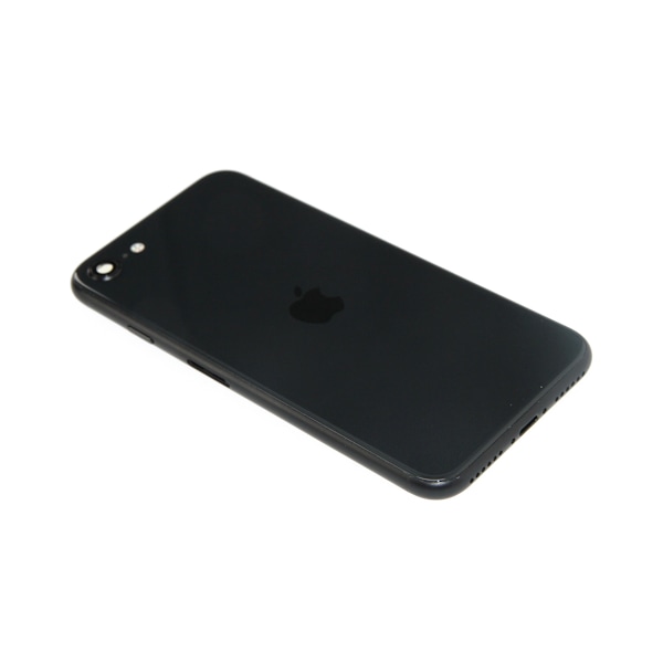 iPhone SE 2020 Baksida med Komplett Ram - Svart