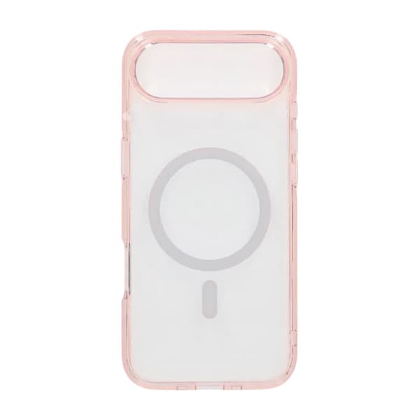 TPU Magsafe Mobile Case for iPhone Air - Pink Transparent