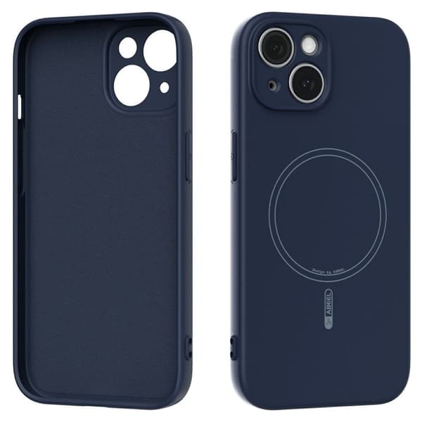 ABEEL iPhone 13 Case MagSafe Liquid Silicone – Dark Blue