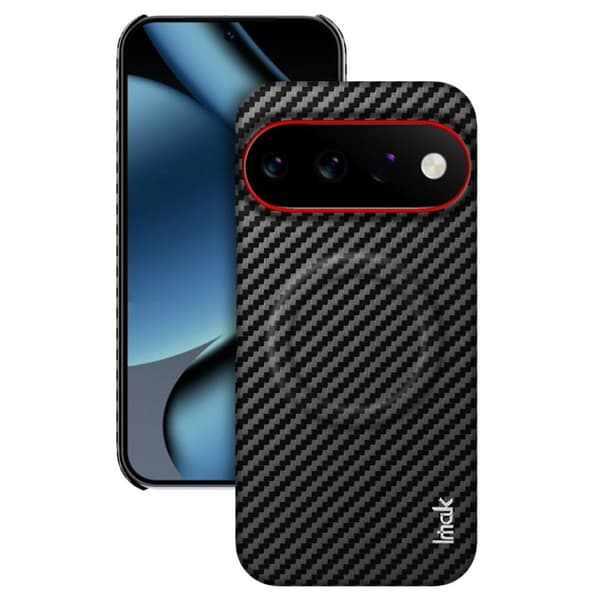 IMAK Google Pixel 11 / 11 Pro MagSafe Case Carbon Fiber Texture - Black
