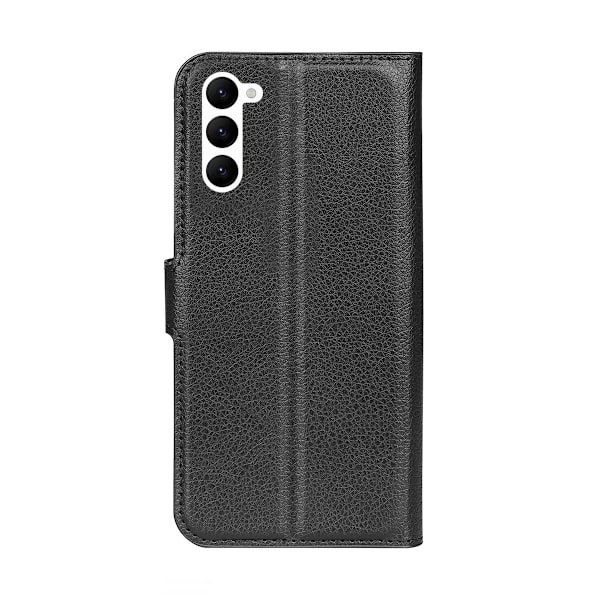 Samsung Galaxy S23 Plus 5G Plånboksfodral med Stativ - Svart