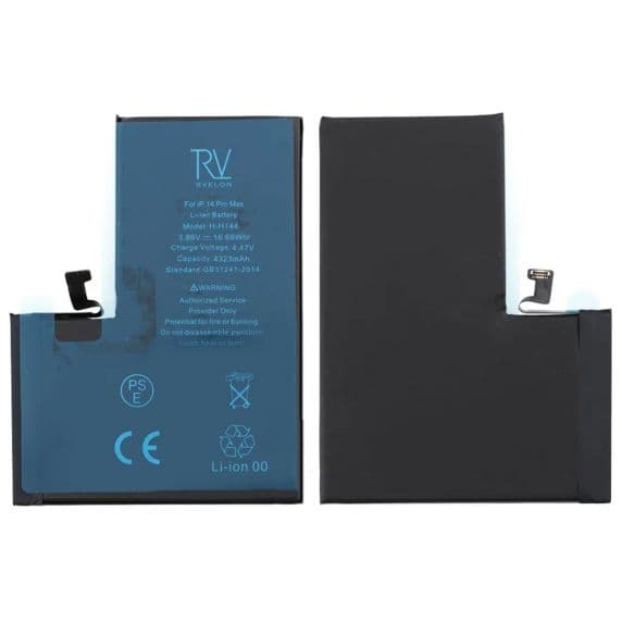 iPhone 14 Pro Max Batteri Med Tejp Svart