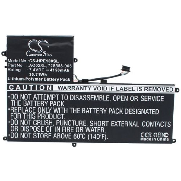 Battery for HP ElitePad 1000 etc
