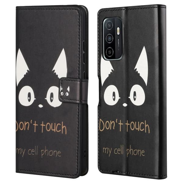 Samsung Galaxy A33 5G wallet cover - Don't Touch My Cell Phone