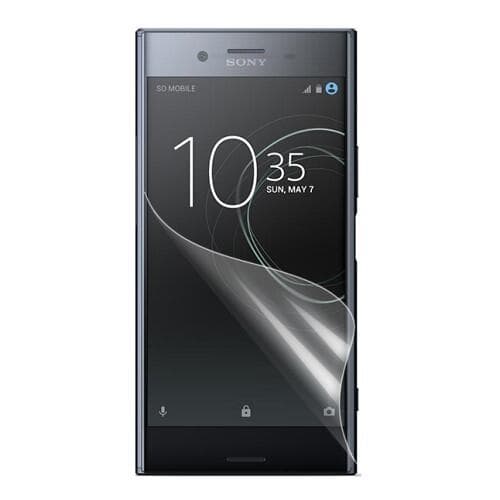Clear LCD Skärmskydd för Sony Xperia XZ Premium Svart