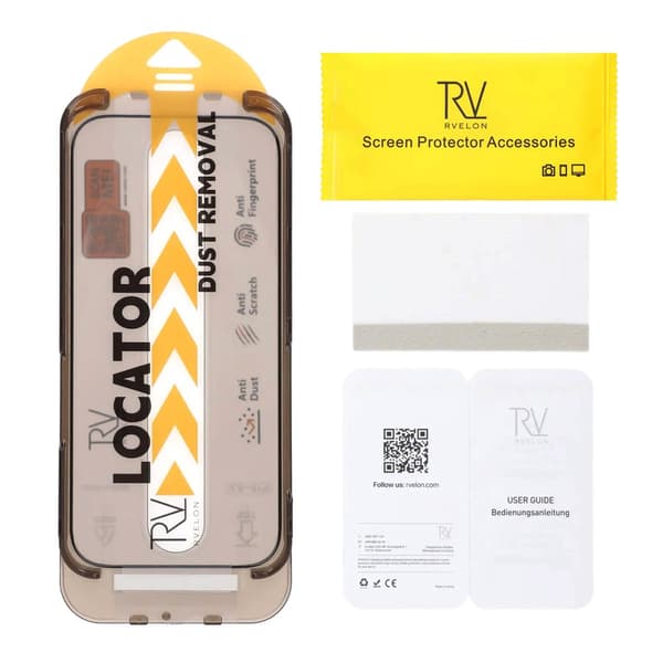 Screen Protector for iPhone 16 Pro/17 – 2.5D High Aluminum Tempered Glass RV Bulk For Frame