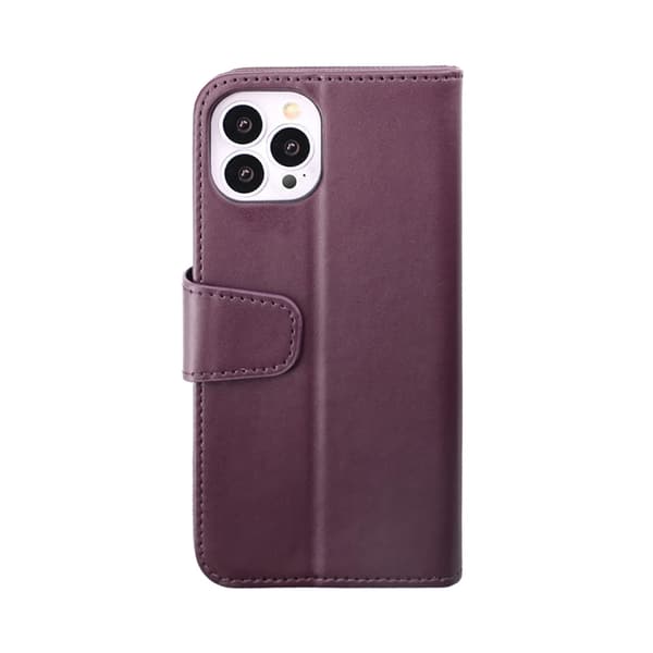 iPhone 14 Pro Plånboksfodral Extra Kortfack Rvelon - Lila