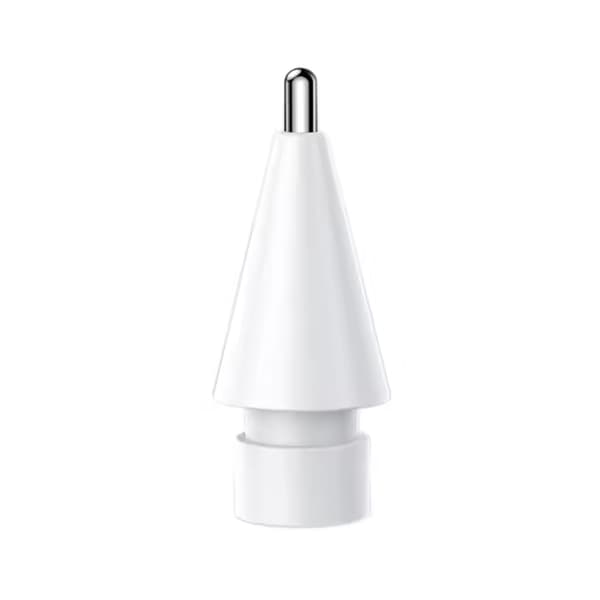 Apple Pencil Gen1 Gen2 tips - 2 white 2 black 2 clear