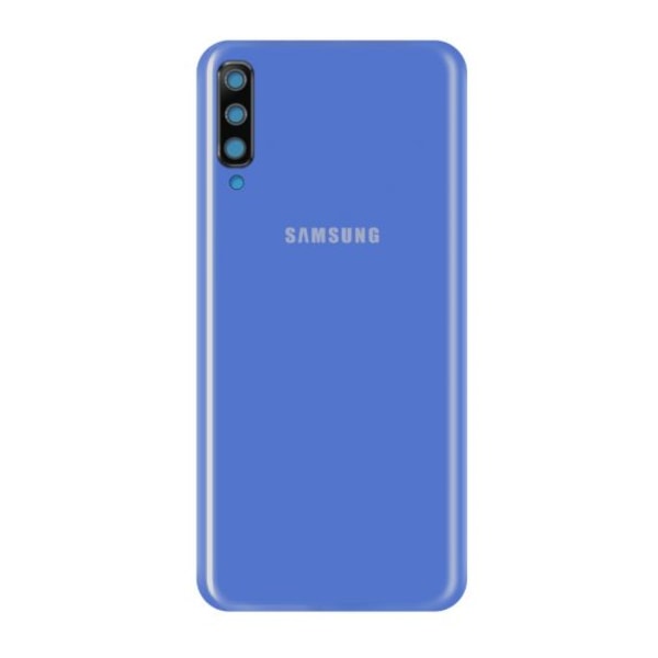 Samsung Galaxy A70 Baksida med tejp - Blå