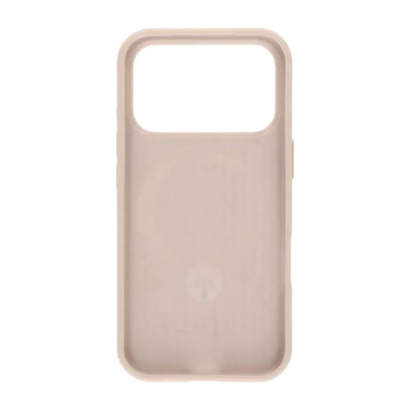 Mecha-Style Litchi Grain 360 Rotating Stand Phone Case For iPhone 17 Pro Max/18 Pro Max Off-White
