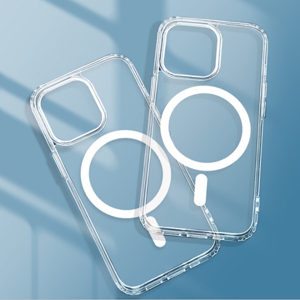 Stöttåligt MagSafe Skal iPhone 13 - Transparent