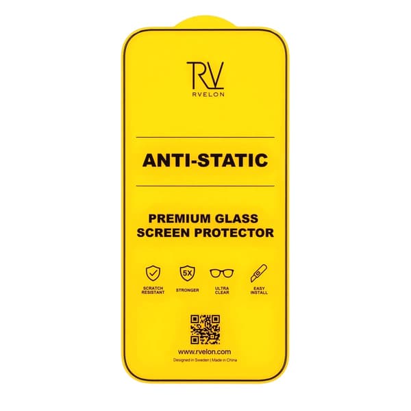 Rvelon Skärmskydd för iPhone Air - 3D Härdat Glas