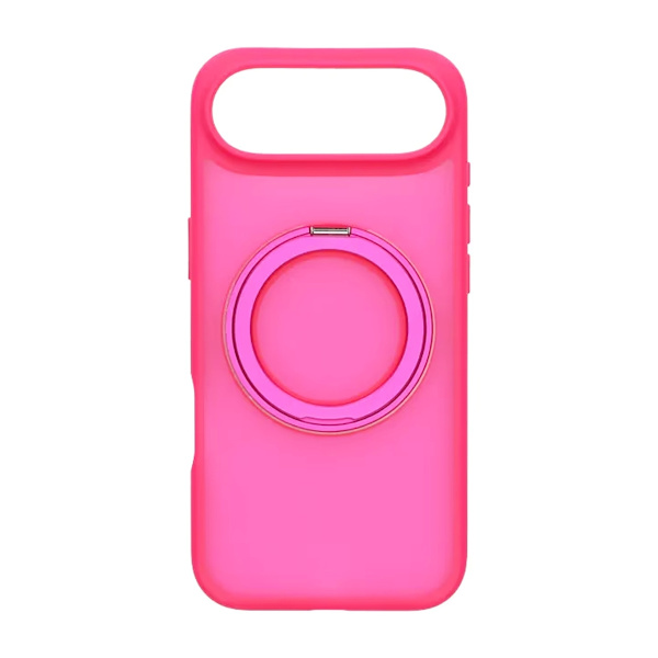Mobilskal Roterande Magnet Stativ för iPhone Air - Röd
