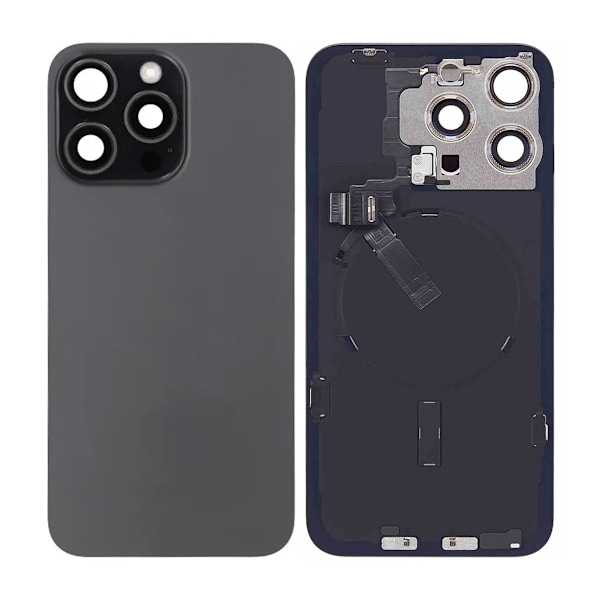 iPhone 15 Pro Max Back Glass Complete OEM - Black
