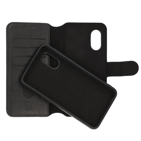 Samsung Galaxy Xcover 5 Plånboksfodral Magnet Rvelon - Svart