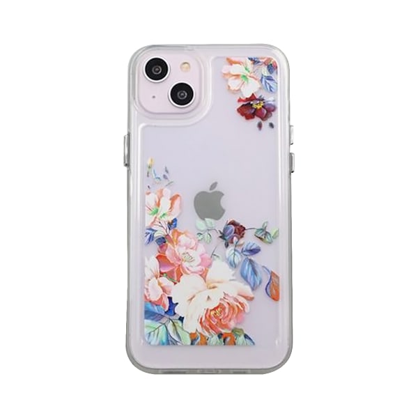 iPhone 14 Plus Mobilskal med motiv - Retro Blommor