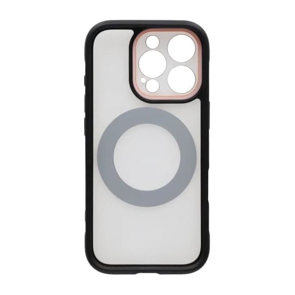Skal med Roterbart MagSafe-Stativ för iPhone 16 Pro - Svart