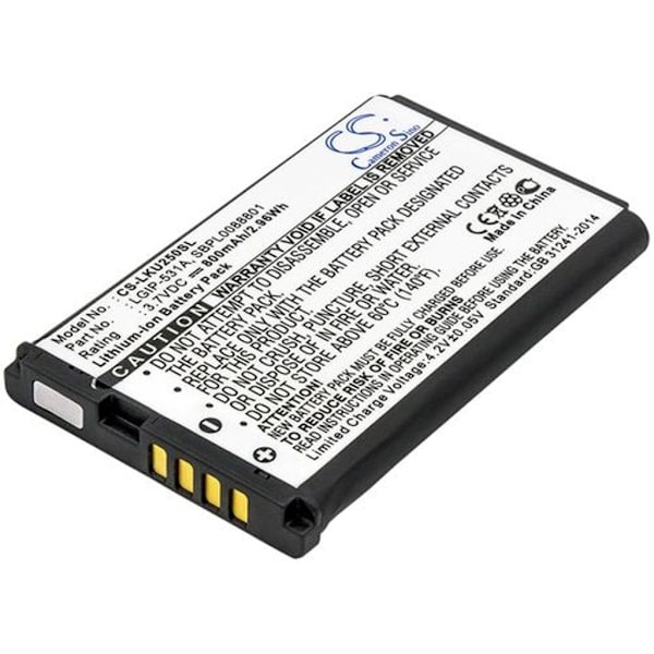 Battery for LG A100 Amigo etc