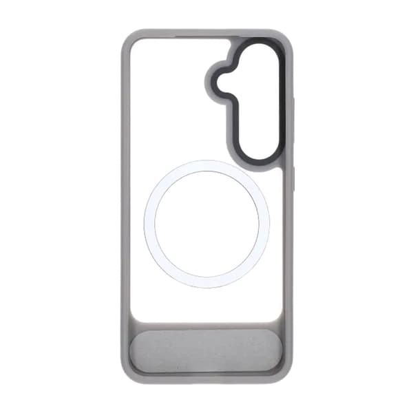 MagSafe-skal med stativ för Samsung Galaxy S25 - Grå