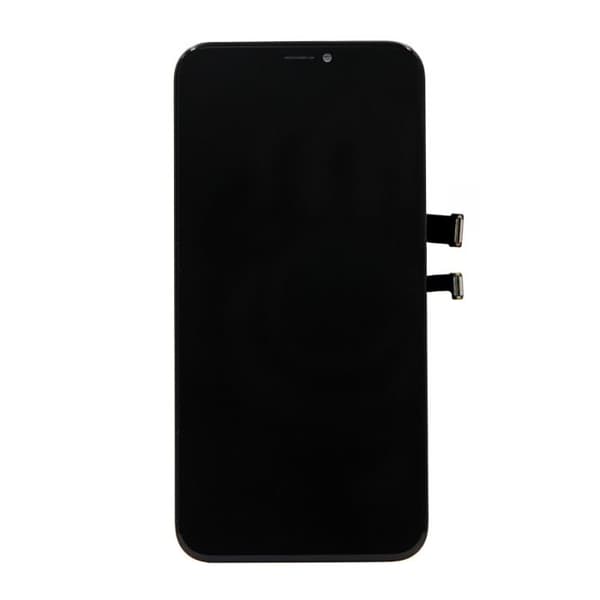 Original iPhone X Glas Med LCD Display Svart