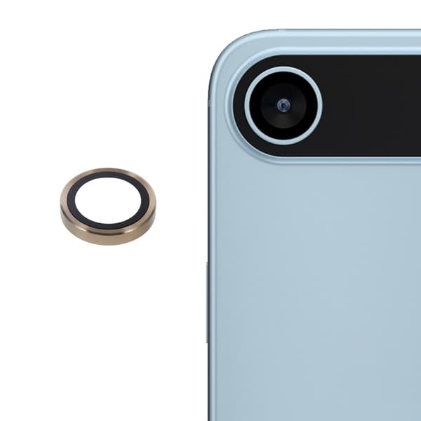 Tempered Glass Camera Protector for iPhone 17 Air - Gold