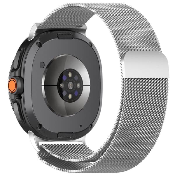 Samsung Galaxy Watch9 Milanese Magnetic Watch Band Stainless Steel - Silver
