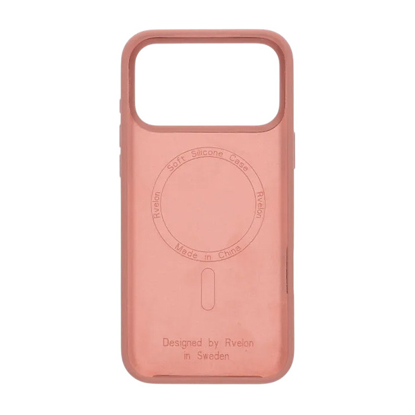 iPhone 17 Pro Max Case - Silicone With Magsafe Rvelon Mocha Mousse