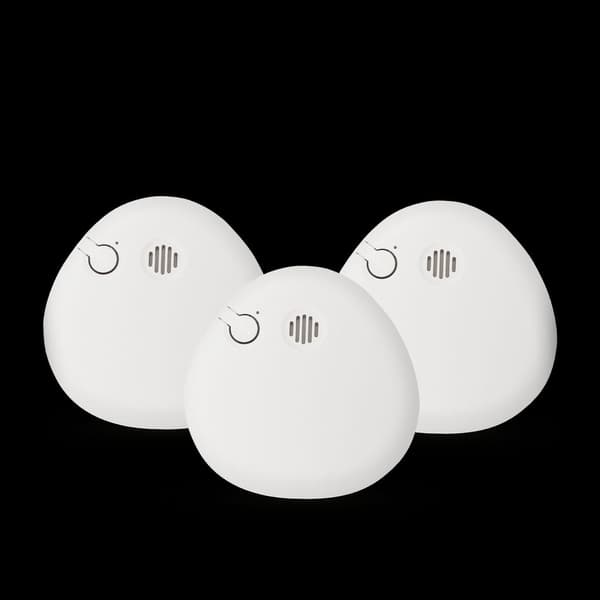 Housegard Pebble Fire alarm incl. battery - 3 pack
