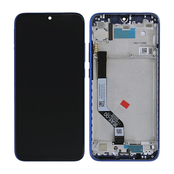 Xiaomi Redmi Note 7 Skärm med LCD Display Original - Blå