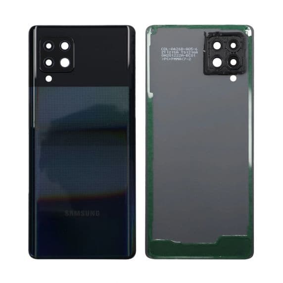Samsung Galaxy A42 Baksida med tejp - Svart Svart