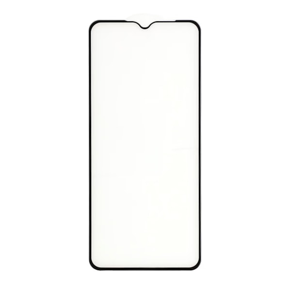 Skärmskydd Samsung Galaxy A04s - 3D Härdat Glas - Svart (miljö)