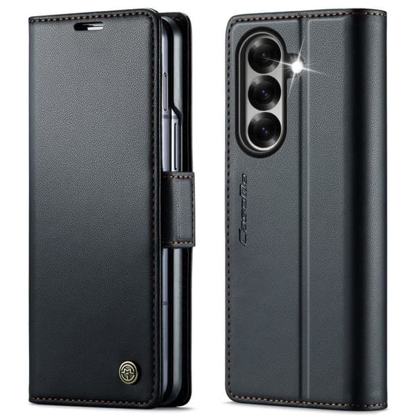 CASEME Samsung Galaxy Z Fold8 Ultra Wallet Cover RFID Blocking - Black
