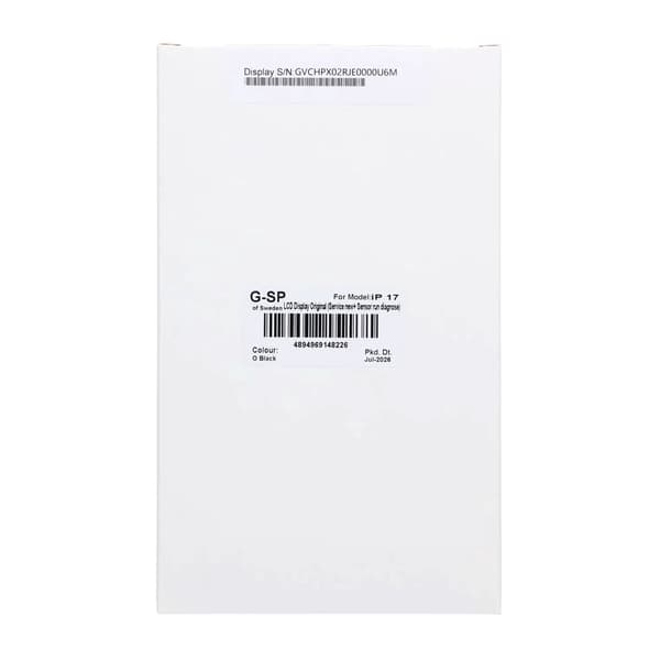 iPhone 17 LCD Display Original (Service new+ Sensor run diagnose)